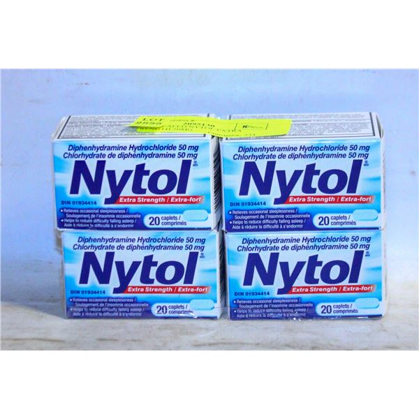 NEW 6 SEALED NYTOL EXTRA STRENGTH 50MG