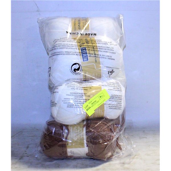 6 SKEINS BERELLA YARN
