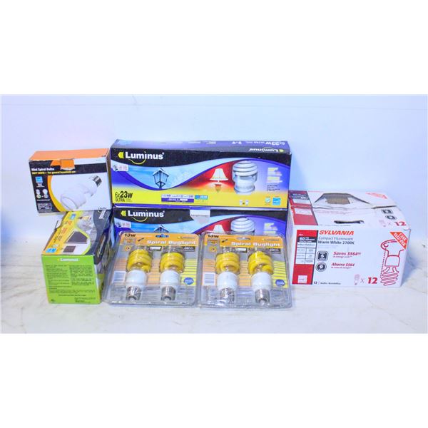 LOT OF LIGHTBULBS (NEW)