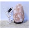 Image 1 : 10" SALT LAMP WITH CORD & BULB