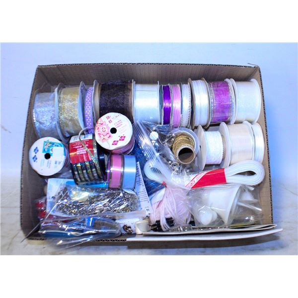 RIBBON & CRAFT ITEMS - ESTATE
