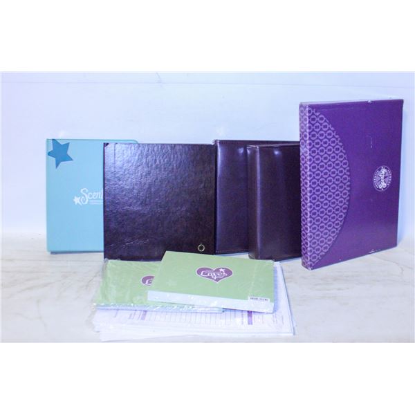 SCENTSY BINDERS / FORMS & MORE