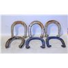 Image 1 : 6 METAL HORSE SHOES