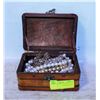 Image 1 : BOX OF COSTUME NECKLACES