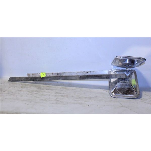 2 PCS HEAVY DUTY TRUCK MIRRORS
