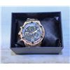 Image 1 : DIVERS STYLE GOLD & BLUE COLOURED WATCH