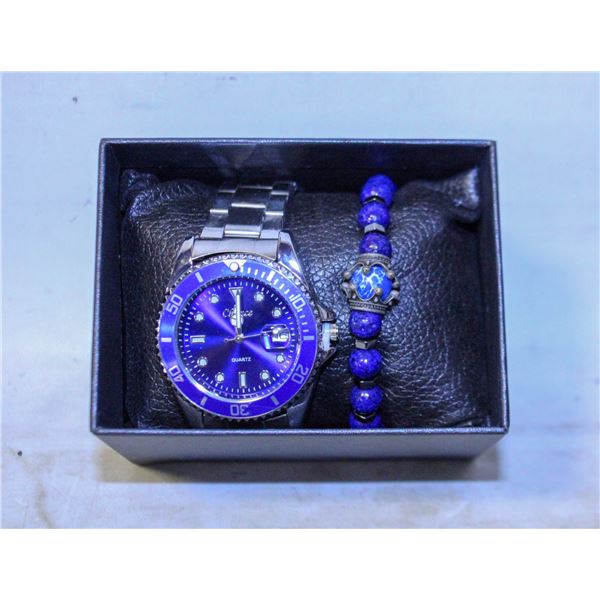 BLUE KING BRACELET SET