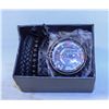Image 1 : BLACK WATCH & BRACELETS (3) SET