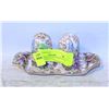 Image 1 : LORD NELSON WARE POMPADOUR SALT AND PEPPER SET