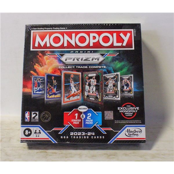 NEW MONOPOLY PRIZM NBA TRADING CARD GAME