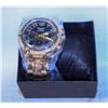 Image 1 : NAUTICAL STYLE BLACK & GOLD COLOURED WATCH