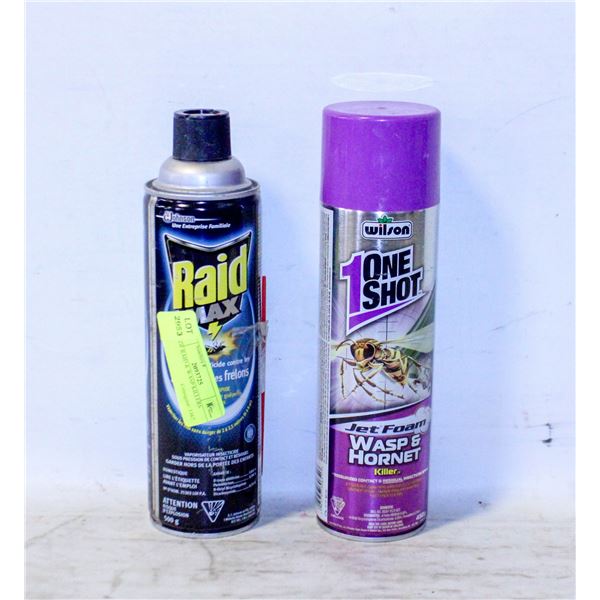 LOT OF RAID & WASP KILLERS