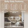 Image 1 : NEW WAOWAO BABY GATE 43 X 31-48"