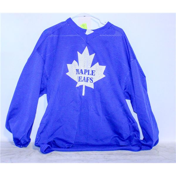 VINTAGE MAPLE LEAFS PRACTICE JERSEY #16