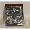 Image 1 : 4 PACK MODERN BLACK CABINET HANDLES