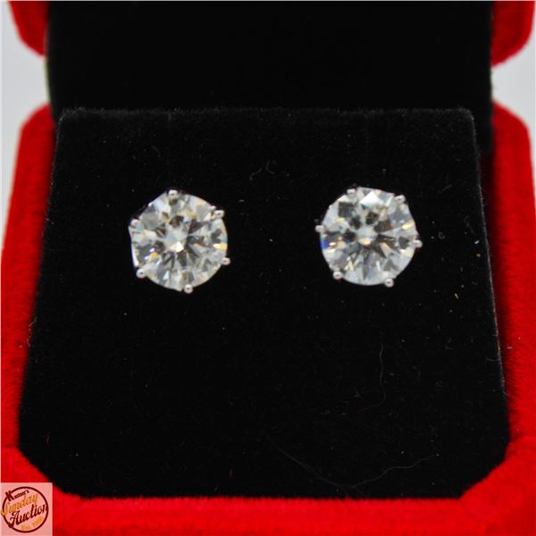 #3074-4.00 CT TW GRA CERTIFIED ROUND BRILLIANT CUT