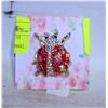 Image 1 : SPARKLING LADY BUG BROOCH FILLED WITH