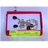 Image 1 : 3INCHES LONG LADIES FASHION EARRING+STONES