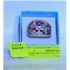 Image 1 : RAINBOW CRYSTAL FASHION RING SIZE 10