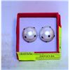 Image 1 : BLACK & WHITE FASHION STUD EARRINGS