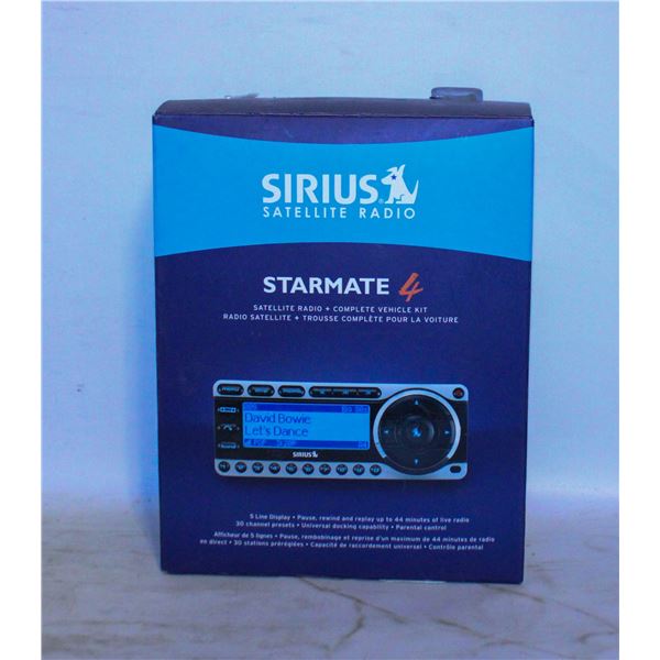 SIRIUS SATELLITE RADIO STARMATE