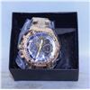Image 1 : NAUTICAL STYLE BLACK & GOLD COLOURED WATCH