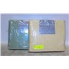 Image 1 : TWO NEW SEALED 130 THREAD COUNT TWIN SIZED