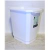 Image 1 : WHITE GARBAGE BIN MEDIUM