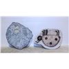 Image 1 : 2 DECORATIVE GARDEN STONES,RAINFOREST