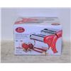 Image 1 : REMY OLIVIER PASTA MACHIN IN BOX,RED COLOUR