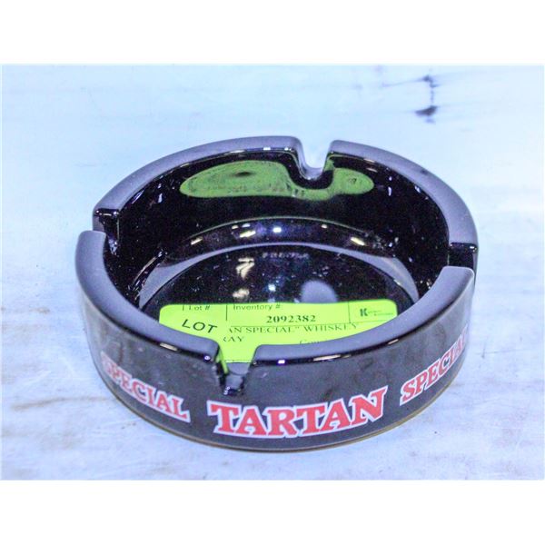 "TARTAN SPECIAL" WHISKEY ASHTRAY