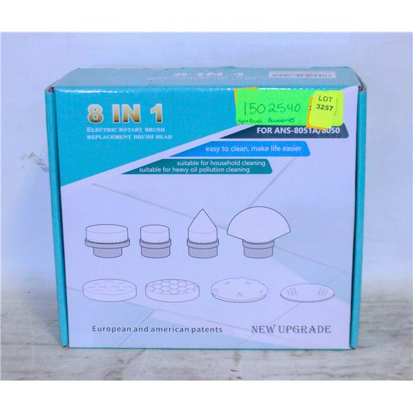 8-1 DOOB ELECTRIC SPIN BRUSH ATTACHMENTS