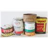 Image 1 : FLAT OF ASSORTED TINS