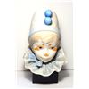 Image 1 : 18)  VINTAGE CYBIS BISQUE FIRED CLOWN HEAD