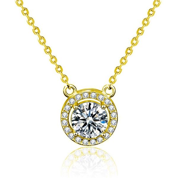 18KGP STAMPED 1 CT GRA CERTIFIED BRILLIANT CUT