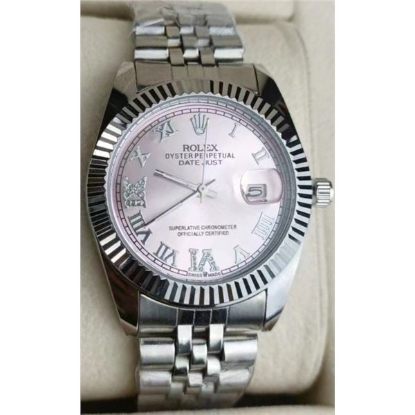 NEW REPLICA R0LEX "DATE JUST" QUARTZ WATCH