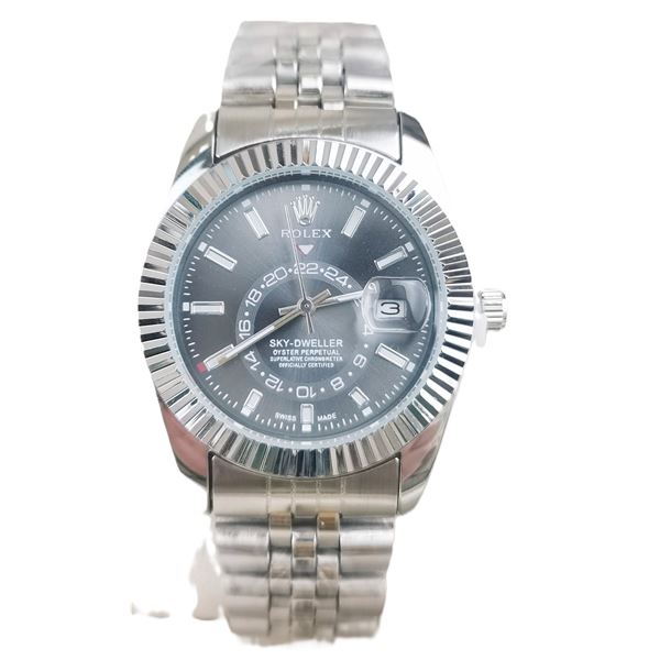 NEW REPLICA R0LEX "SKY-DWELLER" QUARTZ WATCH