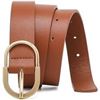 Image 1 : BRAND NEW TANPIE WOMENS LEATHER BROWN MEDIUM BELT
