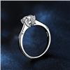 Image 3 : 1 CT GRA CERTIFIED ROUND BRILLLIANT MOISSANITE 925S