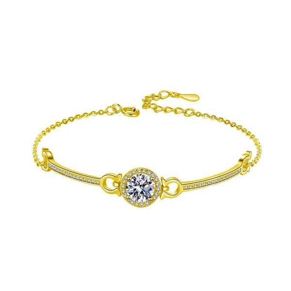 18KGP STAMPED 1CT GRA CERTIFIED ROUND BRILLIANT