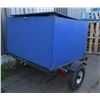 Image 1 : 47" X 51" HOME MADE YARD TRAILER 88" TOTAL LENGTH