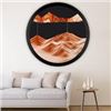 Image 1 : BRAND NEW SAND ART ORANGE 24" WALL ART