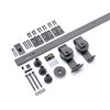Image 1 : NEW DIYHD 43-5/16" BLACK FLAT TRACK TOP MOUNT ROLL