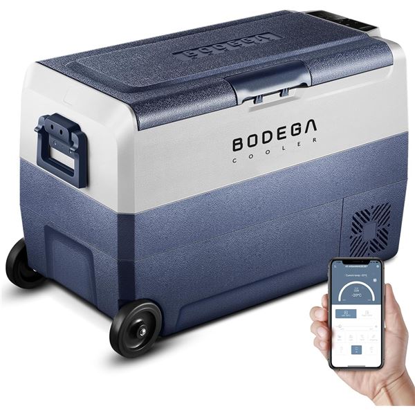NEW WITH BOX BODEGACOOLER 12V CAR REFRIGERATOR 60L