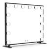 Image 1 : NEW WITH BOX VANITY MAKEUP MIRROR BLACK 24 X 18.5"