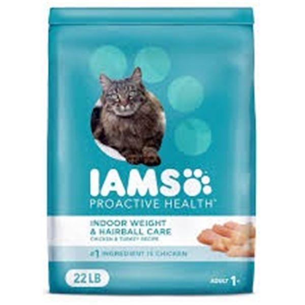 NEW 7.26KG IAMS PROACTIVE HEALTH INDOOR HAIRBALL C