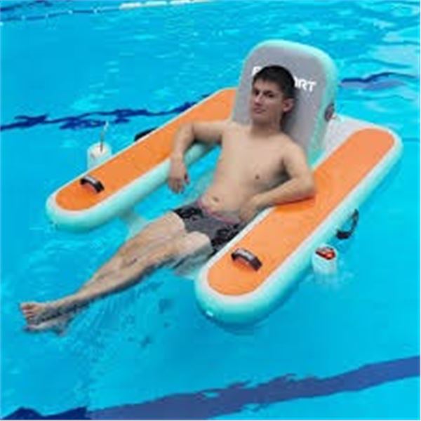 NEW FBSPORT INFLATABLE POOL FLOAT LOUNGER ADULT