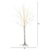 Image 1 : BRAND NEW 6 FT LIGHTED BIRCH ARTIFICIAL TREE