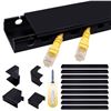 Image 1 : BRAND NEW RJ CABLE MANAGEMENT KIT RACEWAY 4PCS