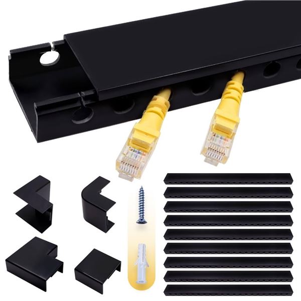 BRAND NEW RJ CABLE MANAGEMENT KIT RACEWAY 4PCS